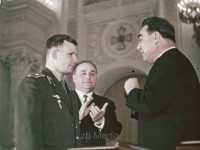 Empfang von Gagarin in Moskau 1961