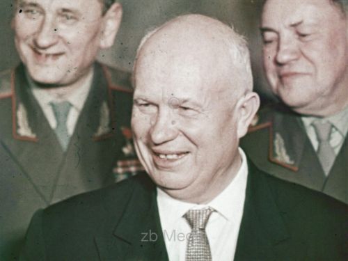 Empfang von Gagarin in Moskau 1961