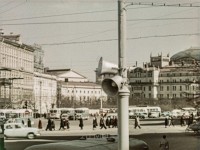 Lautsprecher zur Rundfunkübertragung in Moskau 1961