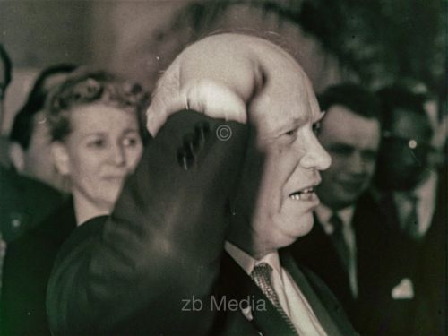 Empfang von Gagarin in Moskau 1961