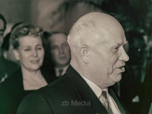 Empfang von Gagarin in Moskau 1961