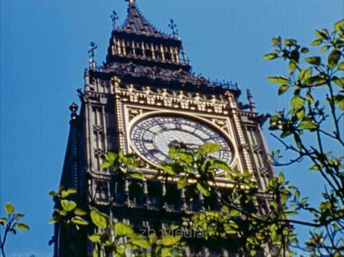 House of Parliament, London, Mai 1944