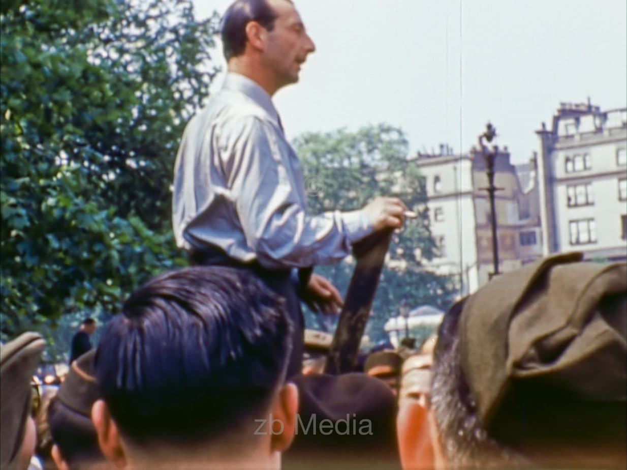 Speakers Corner, London Mai 1944