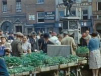 Marktplatz, Südengland 1944