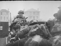 Britische Soldaten landen beim D-Day 1944 in der Normandie