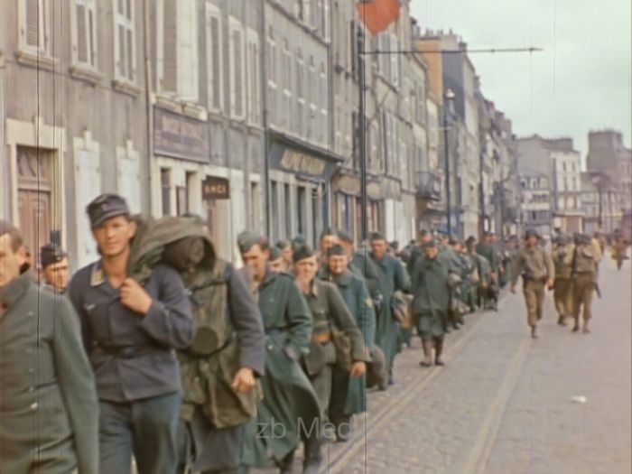 Kriegsgefangene Wehrmachtssoldaten Cherbourg 1944