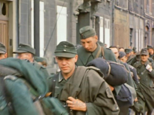 Kriegsgefangene Wehrmachtssoldaten Cherbourg 1944