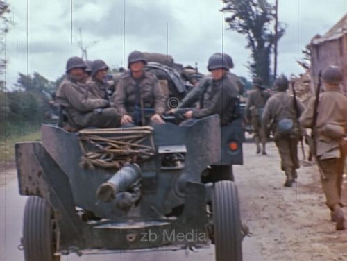 US Vormarsch in der Normandie 1944