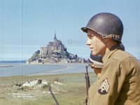 US-Kriegskorrespondenten Mont Saint Michel 1944