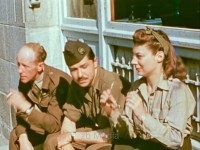 Korrespondenten Ann und Bill Stringer, Normandie 1944