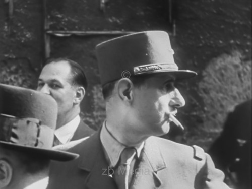 General De Gaulle in Paris, 19.8.1944