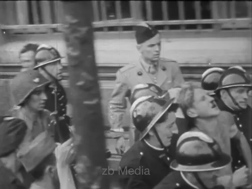 Verhaftung, Straßenkämpfe in Paris 19.8.1944