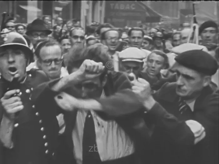 Verhaftung, Straßenkämpfe in Paris 19.8.1944