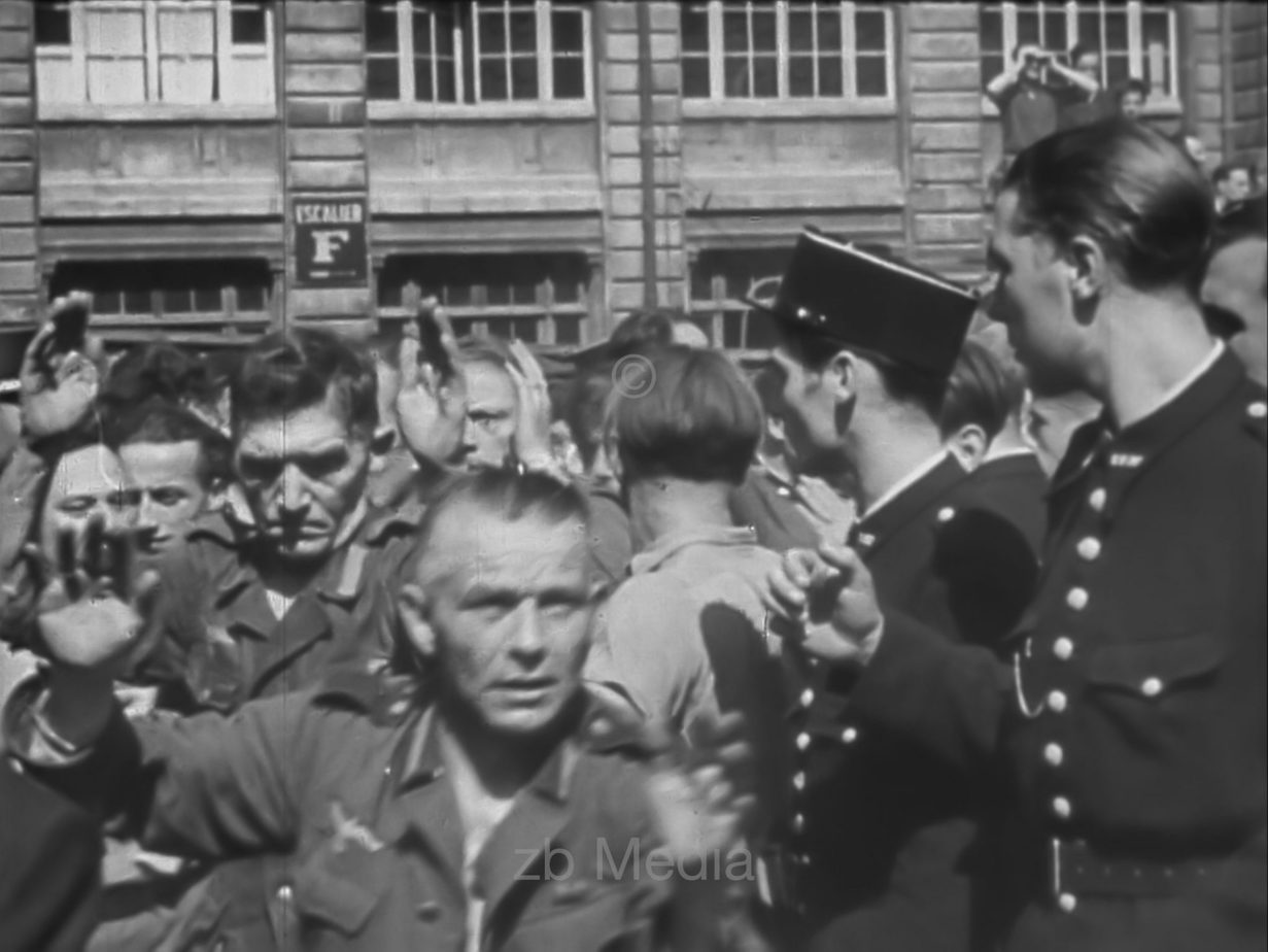 Deutsche Soldaten, Straßenkämpfe in Paris 19.8.1944