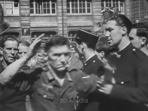 Deutsche Soldaten, Straßenkämpfe in Paris 19.8.1944