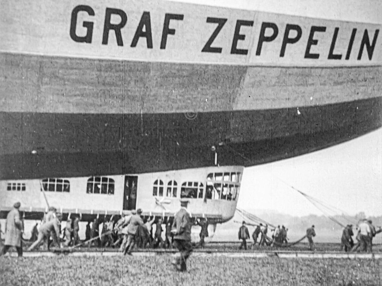 Weltumrundung Luftschiff Graf Zeppelin 1929