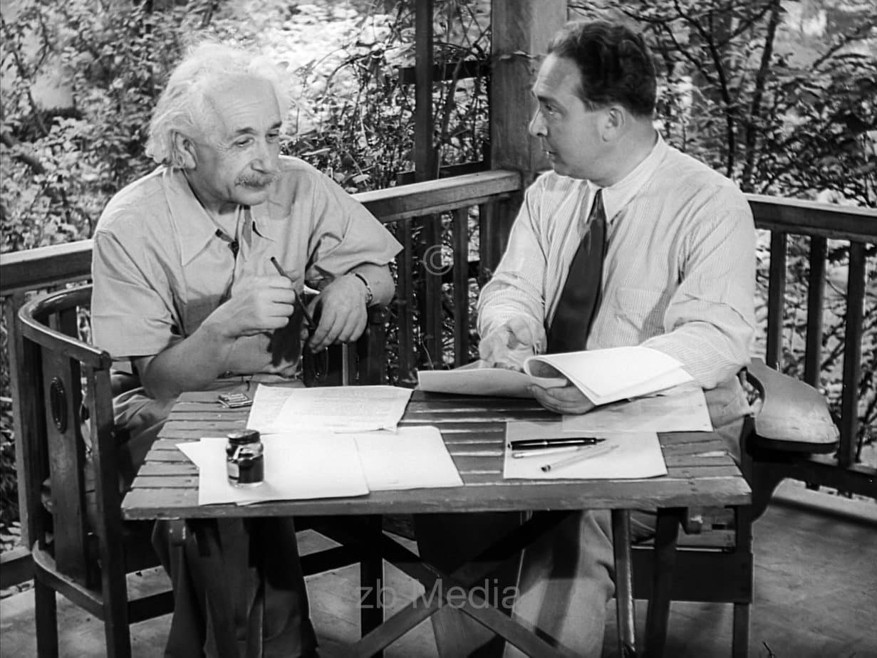 Albert Einstein und Leo Szillard