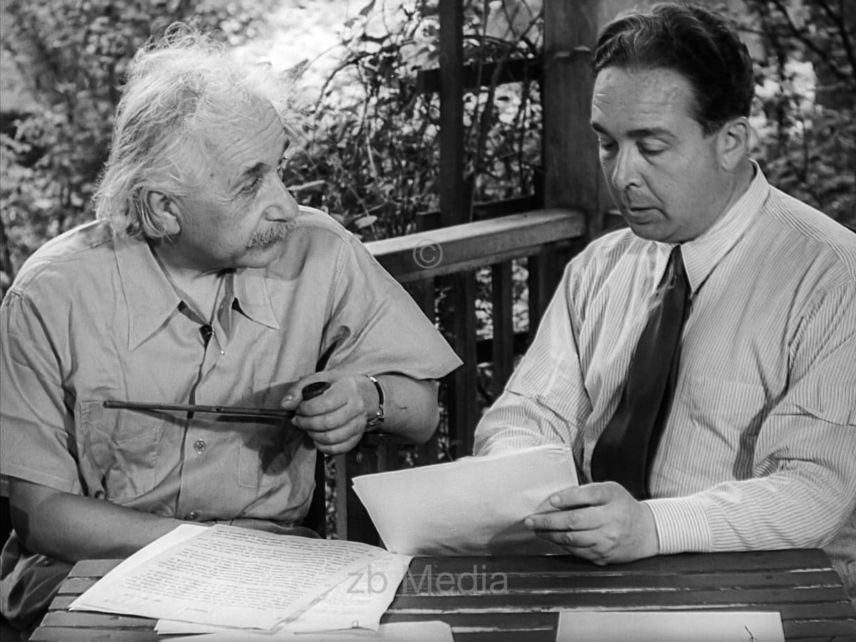 Albert Einstein und Leo Szillard