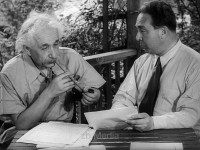 Albert Einstein und Leo Szillard