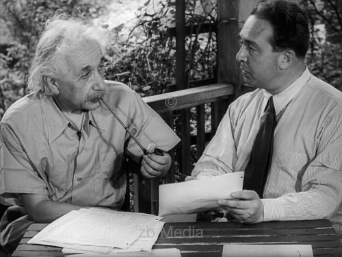 Albert Einstein und Leo Szillard