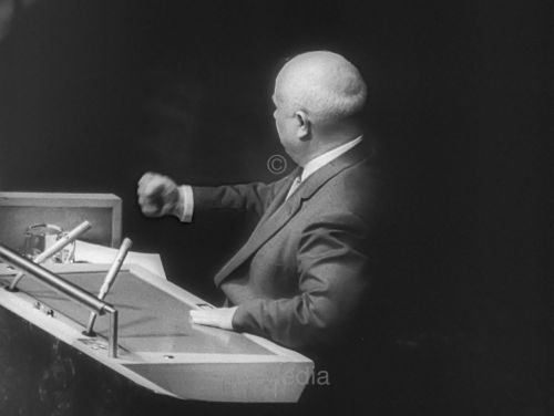 Chruschtschow spricht vor der UNO Vollversammlung 1960