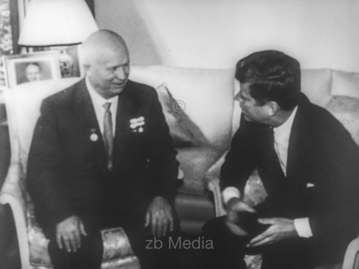 Kennedy trifft Chruschtschow in Wien 1961