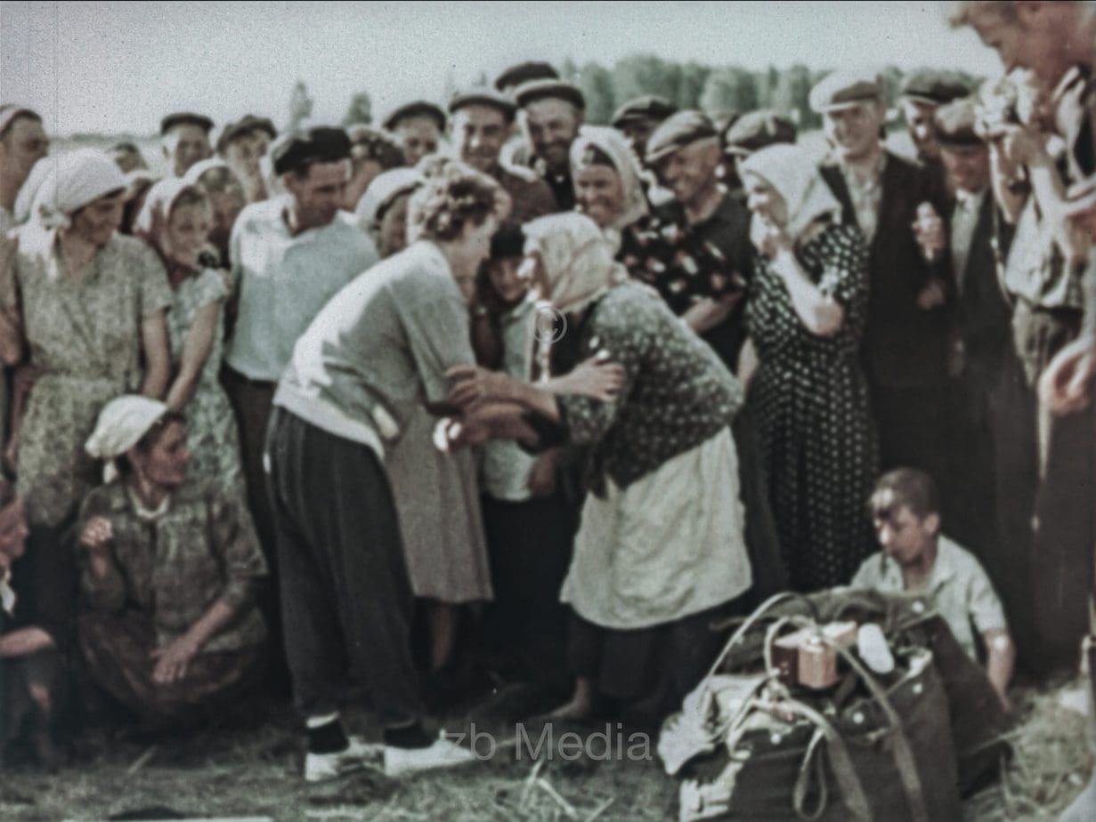 Valentina Tereschkowa nach der Landung