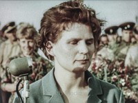 Valentina Tereschkowa vor ihrem Flug