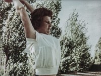 Valentina Tereschkowa bei Gymnastik