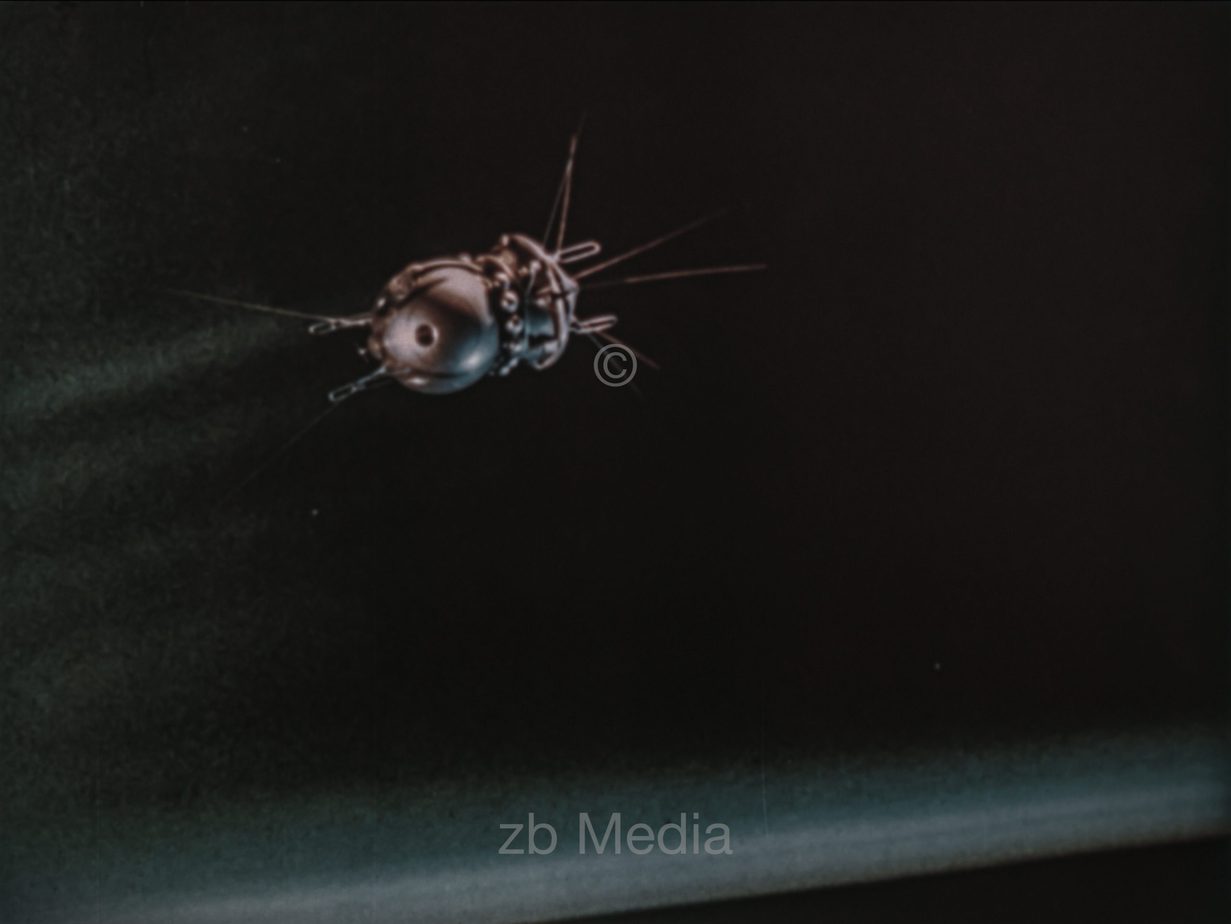 Animation Raumschiff Vostok 6