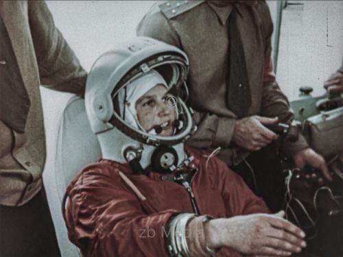 Verabschiedung von Tereschkowa bei Vostok 6 Flug