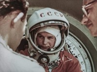 Valentina Tereschkowa steigt in Vostok 6 Raumschiff