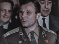 Tereschkowa und Gagarin in New York