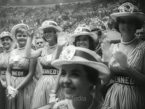 Cheerleaders. Parteitag der Demokraten 1960