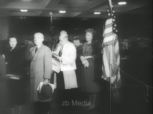 Stimmabgabe bei der US-Präsidentschaftswahl 1960