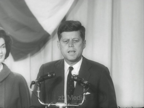 Wahlsieger John F. Kennedy 1960