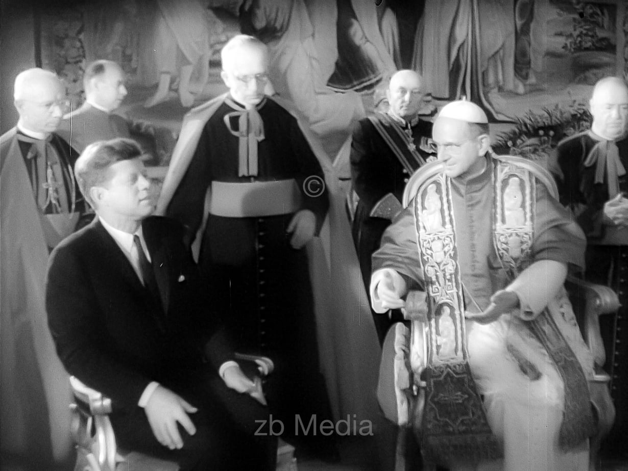 John F. Kennedy Papstaudienz 1963