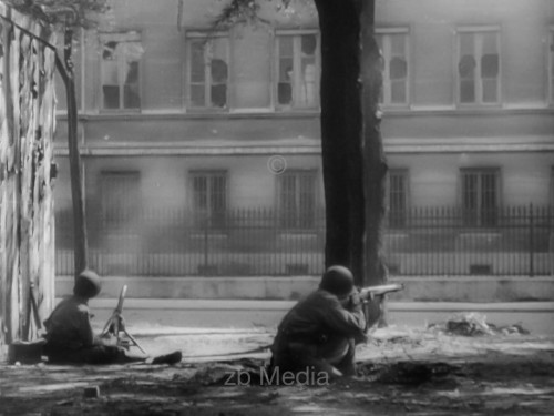 Straßenkämpfe in Paris 19.8.1944