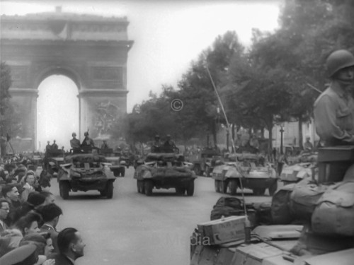 Parade, Befreiung von Paris 19.8.1944