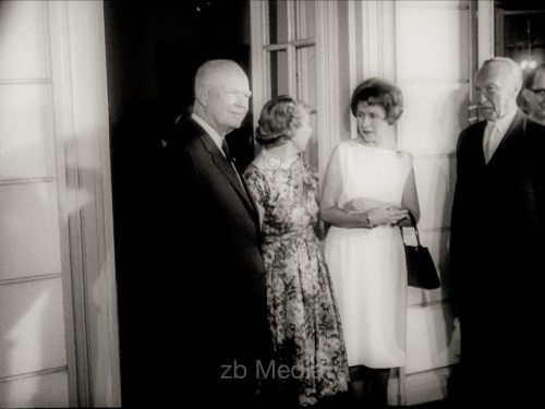 Konrad Adenauer mit Dwight D. Eisenhower