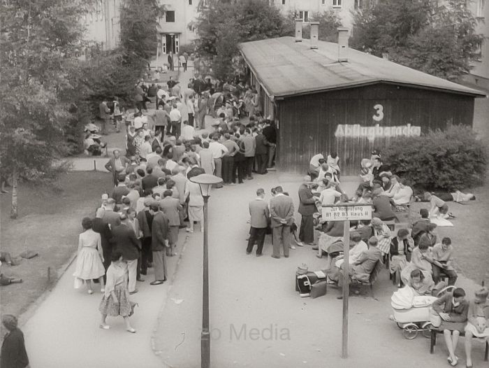 Flüchtlinge Berlin 1961