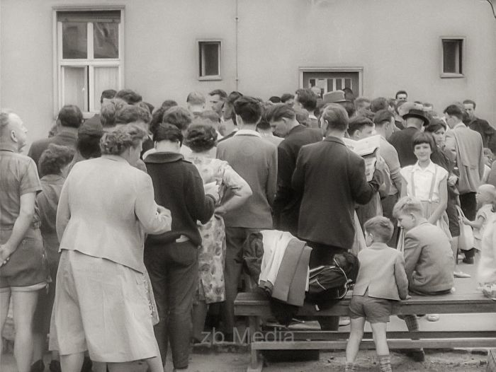 Flüchtlinge Berlin 1961