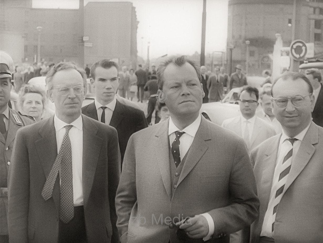 Willy Brandt - Mauerbau Berlin 1961