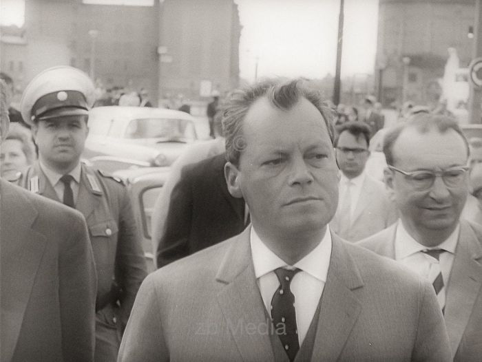 Willy Brandt - Mauerbau Berlin 1961