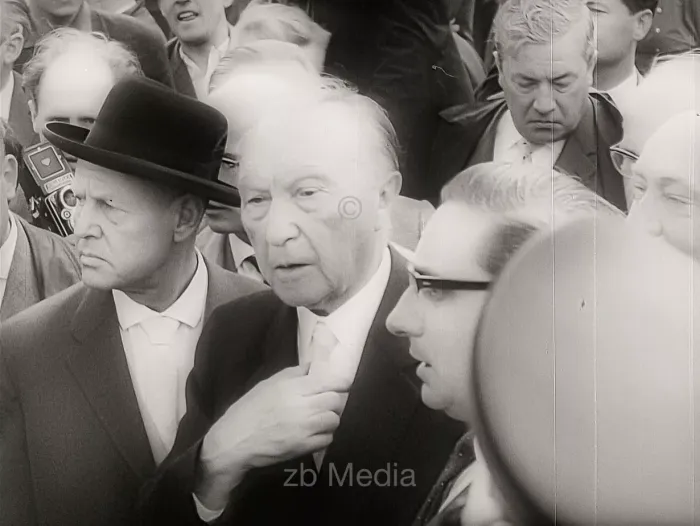 Konrad Adenauer, Berlinbesuch 1961