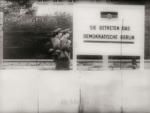 Berliner Mauer 1961