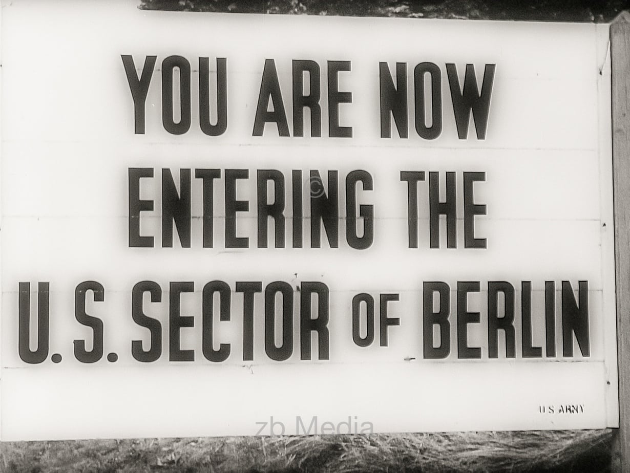 US Truppen in Berlin, August 1961