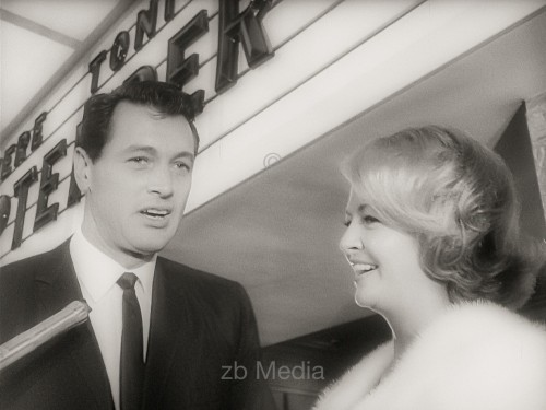 Rock Hudson, Premiere von Come September in Hollywood