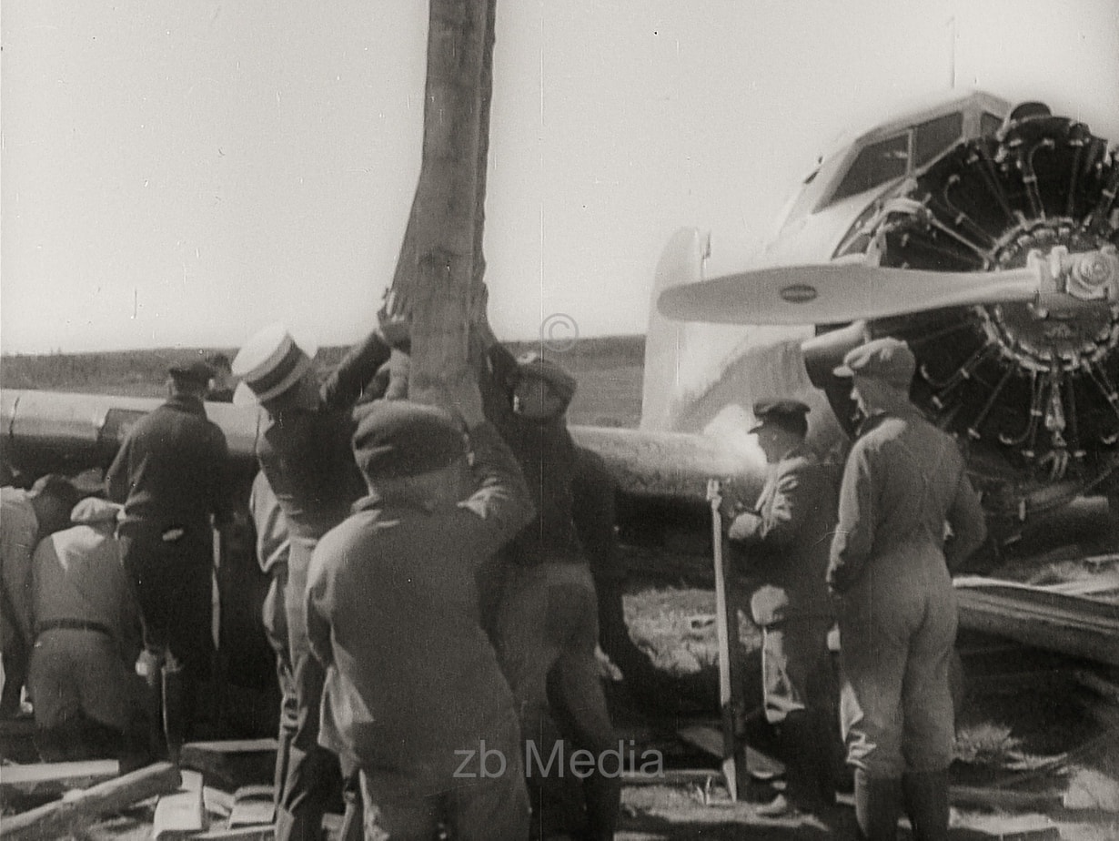 Transatlantikflug 1936, Dick Merril and Harry Richman