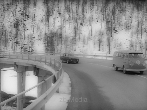 Eröffnung Großer Sankt Bernhard Tunnel 1964